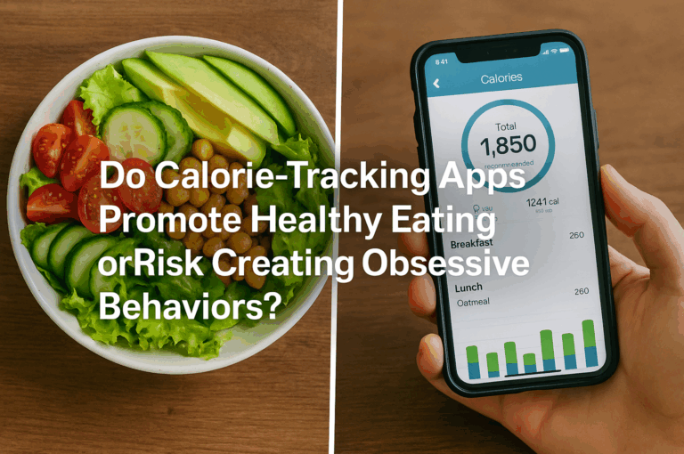 Do Calorie-Tracking Apps Promote Healthy Eating or Risk Obsessive Behaviors?