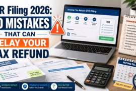 ITR Filing 2026: 10 Mistakes That Can Delay Your Tax Refund