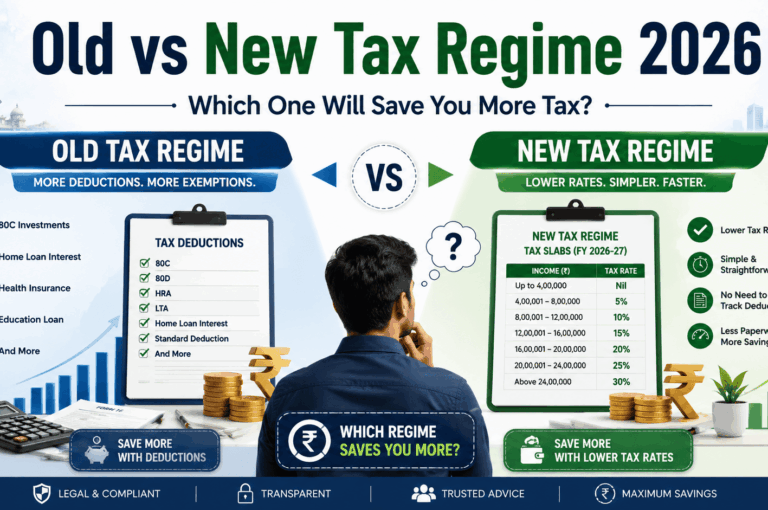 Old vs New Tax Regime 2026: Which One Will Save You More Tax?