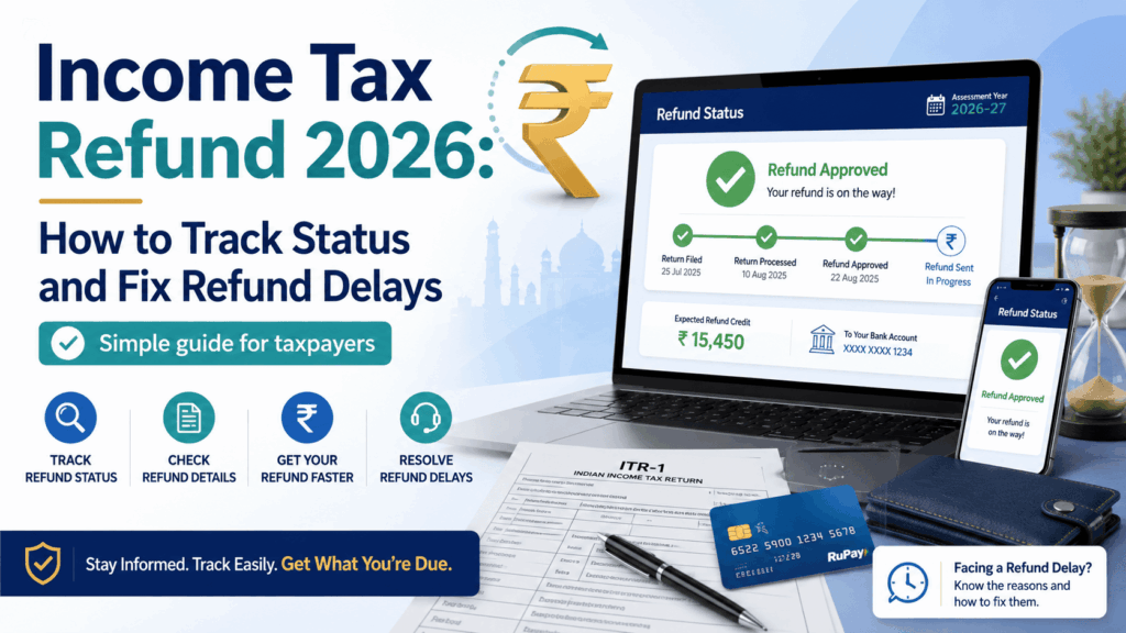 Income Tax Refund 2026: How to Track Status and Fix Refund