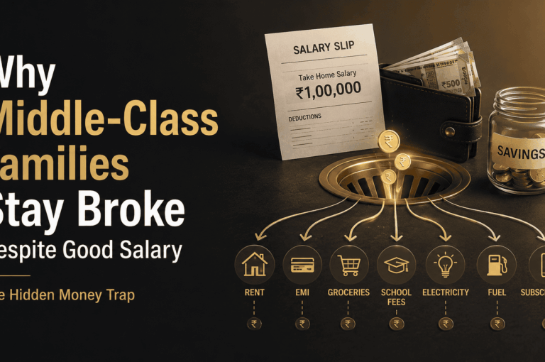 Why Middle-Class Families Stay Broke Despite Good Salary: The Hidden Money Trap