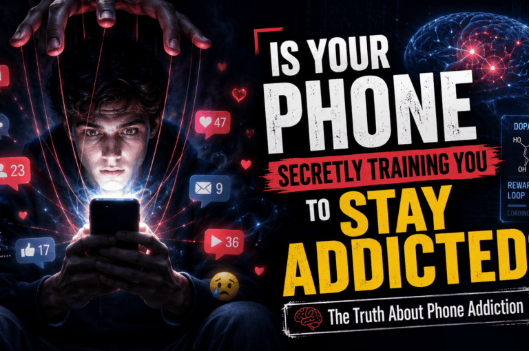 Is Your Phone Secretly Training You to Stay Addicted? The Truth About Phone Addiction