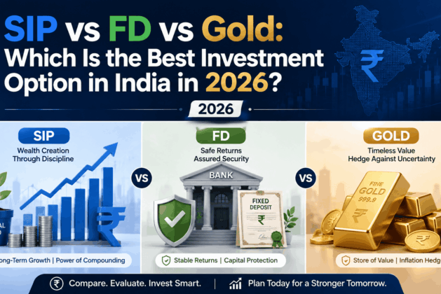 SIP vs FD vs Gold: Which Is the Best Investment Option in India in 2026?