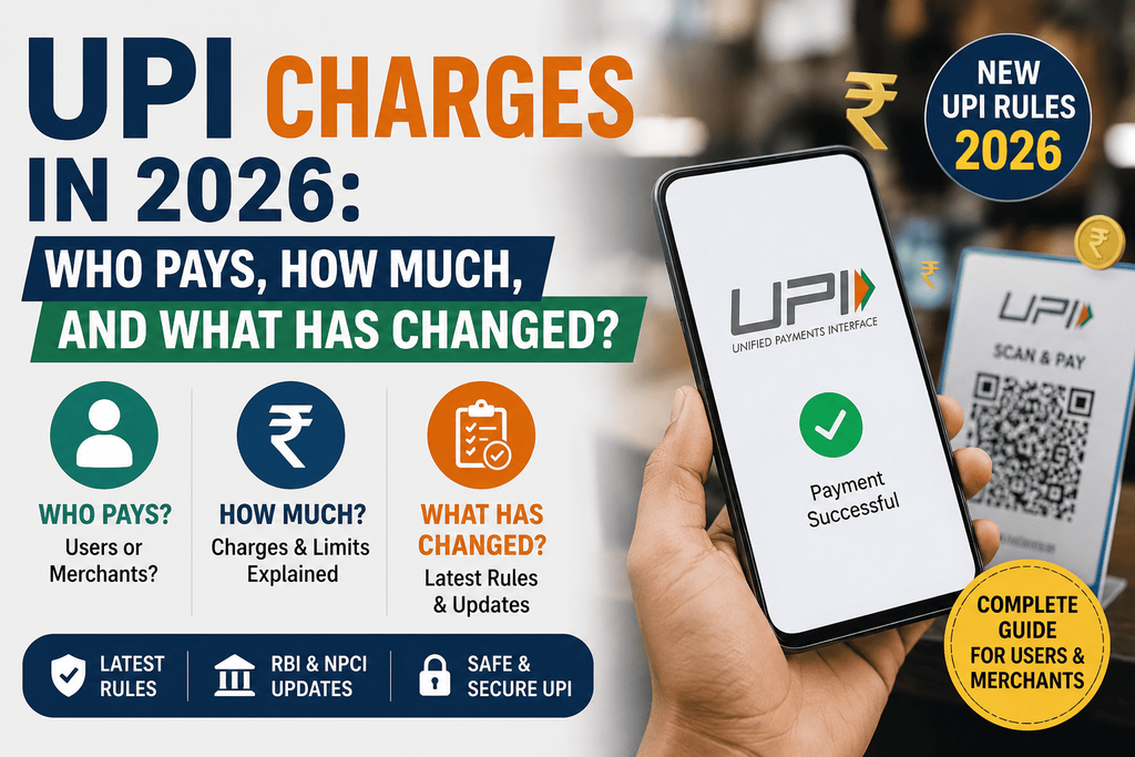 UPI Charges in 2026: Who Pays, How Much, and What Has Changed?