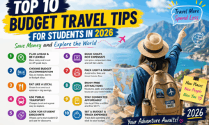 Top 10 Budget Travel Tips for Students in 2026 – Save Money and Explore the World