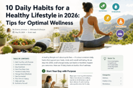 10 Daily Habits for a Healthy Lifestyle in 2026: Tips for Optimal Wellness