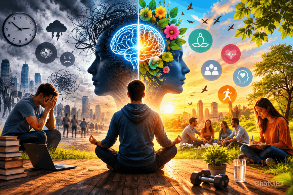 Global Shift Prioritizing Mental Wellness in Today's World