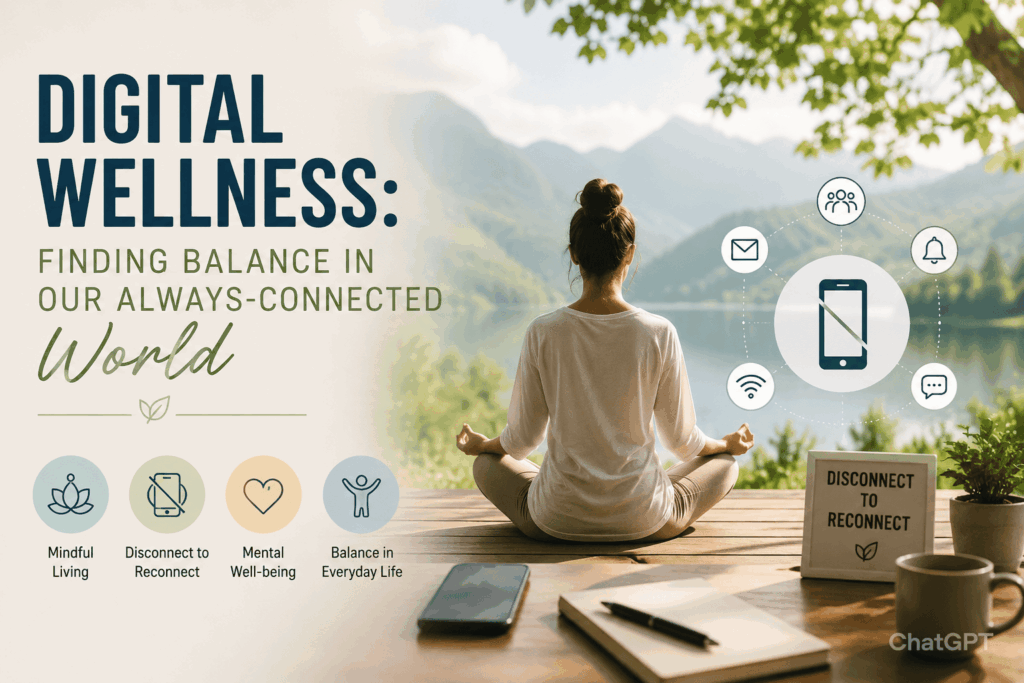 Digital Wellness: Finding Balance in Our Always-Connected World
