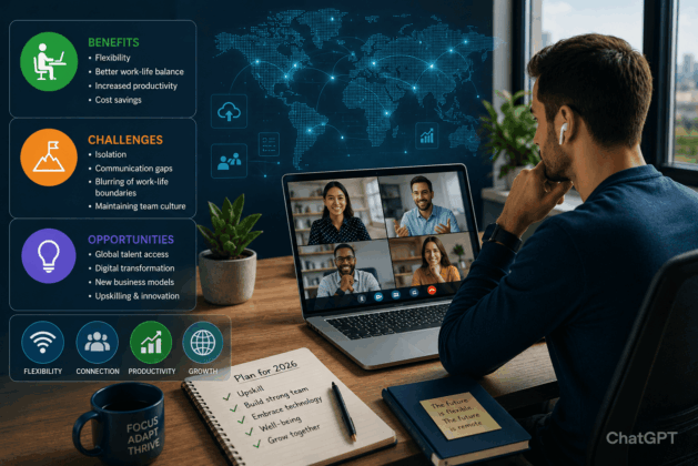 The Future of Remote Work: Insights on Benefits, Challenges, and Opportunities in 2026